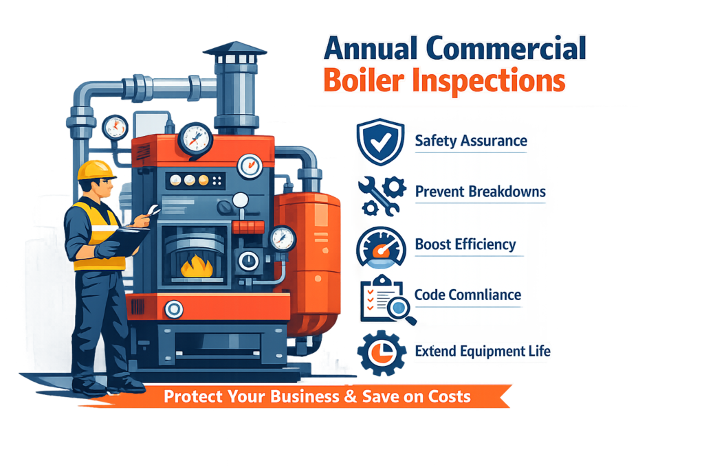 annual commercial boiler inspections Michigan