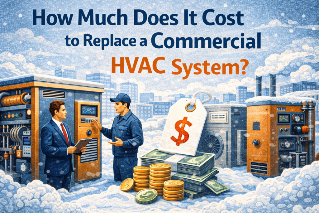 how much does it cost to replace a commercial HVAC system?